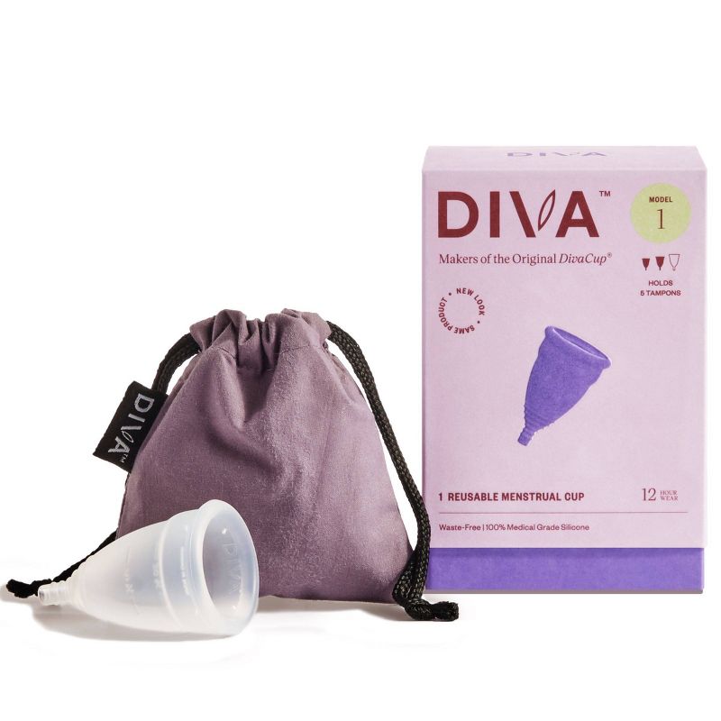 DivaCup Model 1 Reusable Menstrual Cup, 5 of 11