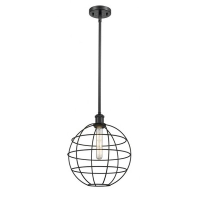 Innovations Lighting Lake Placid 1 - Light Pendant in  Matte Black