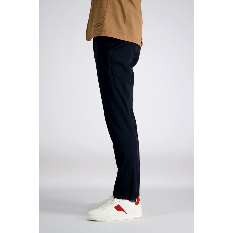 Haggar Men's Iron Free Premium Khaki Slim Fit Flat Front Pant, 3 of 8