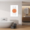 Burnt Orange Abstract by Whales Way Unframed Wall Canvas - iCanvas - 3 of 3