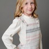 Hope & Henry Girls'  Cotton Sleeveless Ruffle Strap Skirtall, Toddler - 3 of 4