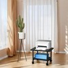 2-Tier Under Desk Printer Stand, Mobile Machine Cart with Shelf, Heavy Duty Storage Rack for Office and Home - 2 of 3