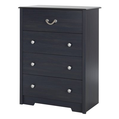 Aviron 4-Drawer Chest Blueberry  - South Shore