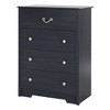 South Shore Navali 4 Drawer Kids' Chest Blueberry - 2 of 4