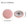 Unique Bargains Round Metal Sewing Cloth Covered Button 10 Pcs - 2 of 4