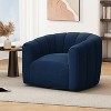 Christopher Knight Home Zarabel Indoor Modern Upholstered Swivel Accent Barrel Club Chair - 2 of 4