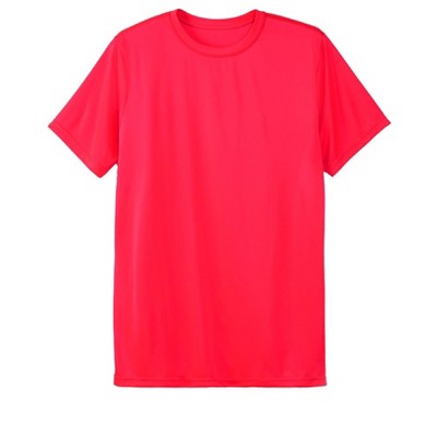 KingSize Men's Big & Tall No Sweat Longer-Length Short Sleeve Crewneck Tee
