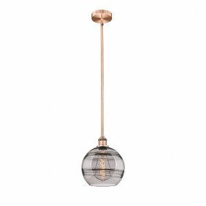 Rochester - 1 Light Stem Hung Mini Pendant In Industrial Style-11.13 Inches Tall and 10 Inches Wide - 1 of 1