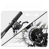 Infurnic Bicycles, 24 Inch Mountain Bike with Adjustable Seat, Commute Bicycle for Men and Women, Black, 67"*27"*39" - 4 of 4