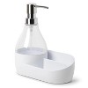LunaLulinlk (3 pack) Soap Pump and Sponge Holder, Soap Dispenser with Built-in Caddy, 17.1 oz (508 ml) - 4 of 4