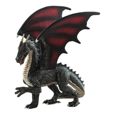 Hand-Painted Steel Dragon Fantasy Toy Figurine