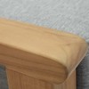 Modway Marina Outdoor Patio Teak Ottoman - 4 of 4