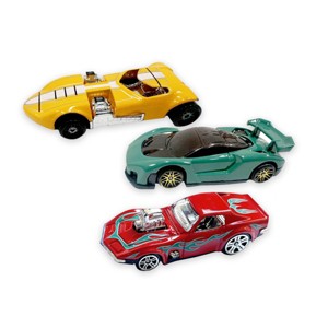 3pk Race Cars Red/Yellow/Green - 1 of 2