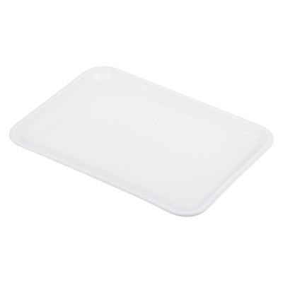 Unique Bargains Plastic Rectangle Reusable Fast Food Dining Areas Serving Trays