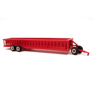 Standi Toys 1/64 Red Plastic Portable 32ft to Scale Bunk Feeder ST376, ST60111RD - 1 of 2