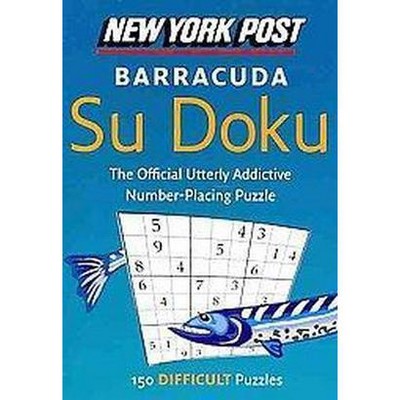 New York Post Barracuda Su Doku (Paperback) by Com Sudokusolver.