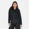 Women's Denim Utility Jacket - Wild Fable™ - 2 of 3