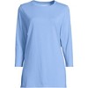 Lands' End Women's 3/4 Sleeve Cotton Supima Tunic - 3 of 3