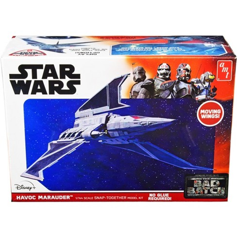 Skill 2 Kit Havoc Marauder Space Ship "star Wars: The Bad Batch" (2021-current) Tv Series 1/144 Scale Model By Amt : Target