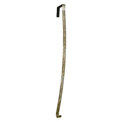 Haute Decor Christmas HighProfile Wreath Hanger: Steel, Weather-Resistant, Indoor/Outdoor Use