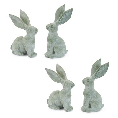 Long Ear Rabbit Figurine (Set of 4)