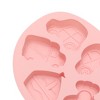 Unique Bargains Chocolate Mould 6-Cavity Transportation Theme Candy Mould Hand Wash 8.27"x6.26"x0.79" 1 Pc - 4 of 4