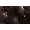 VidaXL Tub Chair Brown Faux Leather - 3 of 4
