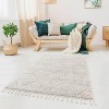 LunaLulinlk Trellis Area Rug in Cream - 2 of 4