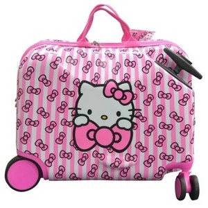 Hello Kitty Child Ride On Travel Kids Luggage, ages 3+ - 1 of 4