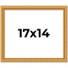PosterPalooza | 17x14 Wood Antique Frame with UV Acrylic, 4 Finishes: Bronze, Gold, Silver, and Black - 2 of 4
