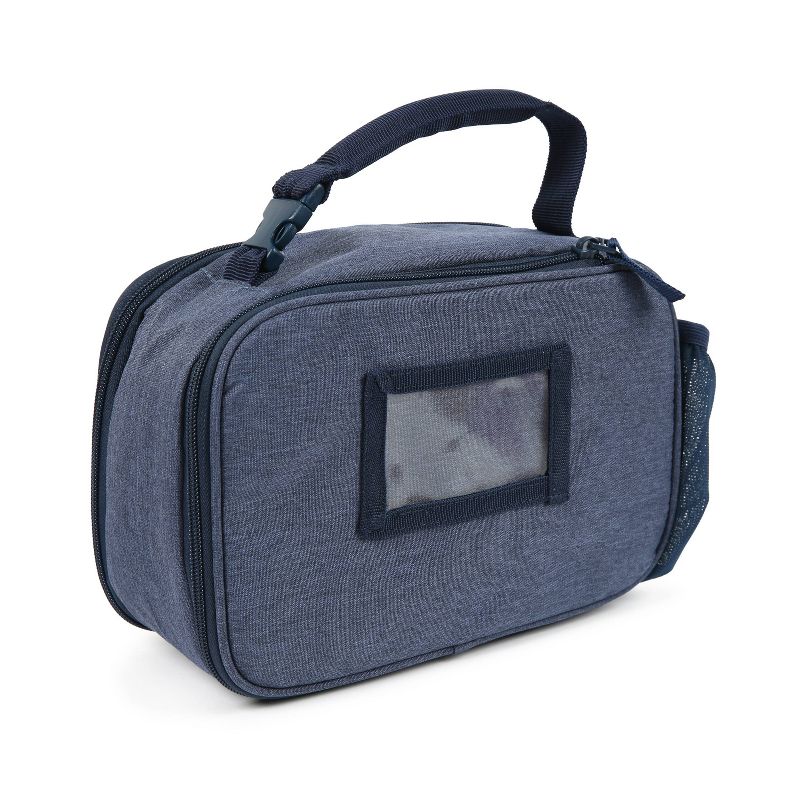 Fulton Bag Co. Expandable Slim Lunch Box - Navy Peony, 5 of 10