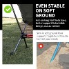 Naturehike Ultralight Camping Chair, Portable Backpacking Chair with Storage Bag & Anti-Sinking Feet, Lightweight Compact Collapsible Camp Chair - 4 of 4