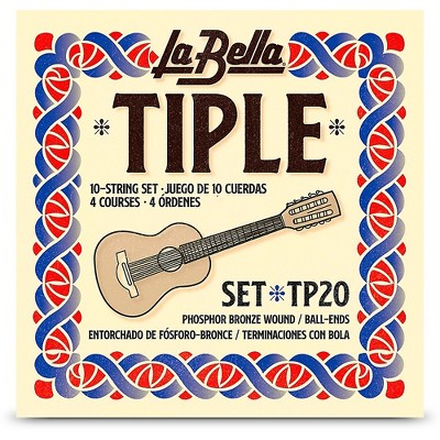 La Bella Tp20 Tiple 10 string Set Target