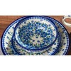 Blue Rose Polish Pottery Zaklady Dinnerware (16 PC) - 2 of 2