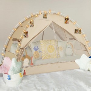 Bed Tent for Kids and Adults – 2-in-1 Privacy Canopy with Blackout and Mesh, Mosquito Net Sleep Tent for Indoor Use - 1 of 4