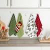 John Ritzenthaler Co. 100% Cotton Kitchen Towels Cozy Dog Absorbent Dish Towels for Drying & Cleaning Soft & Durable (Set of 4) - 3 of 4