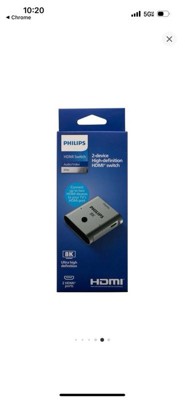 Philips 4 Port 2.2 Hdmi Switch With Remote - Black : Target