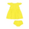 Mixed Up Clothing Vestito Baby Dress Set - Blazing Yellow - 2 of 4