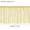 Unique Bargains Polyester Crafts Chainette Sewing Tassel Fringe Trim Ribbon - 2 of 4