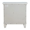 Alpine Furniture,Winchester 3 Drawer Nightstand, White - 3 of 4