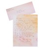 Paper Junkie Watercolor Stationery Paper and Envelopes Set, 6 Assorted Colors, Letter Size 8.5 x 11 in - 3 of 4