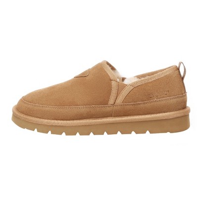 Men Sheepskin Slip On Slippers - Galah