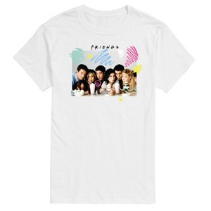 Men's - Friends - Retro Milshakes Short Sleeve Graphic T-Shirt - 1 of 4