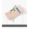 Generic Cute Small Wallet for Girls Women Tri-folded Wallet Cash Pocket flowers PU Leather Print Card Holder Coin Purse - 4 of 4
