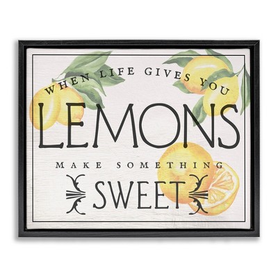 Stupell Industries Bold Vintage Life Gives Lemons, 21" x 17"