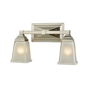 Thomas Lighting Sinclair 2 - Light Vanity in  Brushed Nickel - 1 of 2