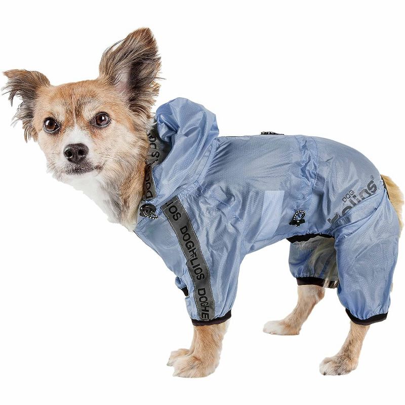 Dog Helios Torrential Shield Waterproof Multi-Adjustable Bodied Dog Windbreaker Raincoat, 1 of 2