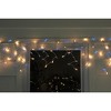 Northlight 100ct Mini Icicle String Lights Blue/Clear - 7' White Wire - image 3 of 4