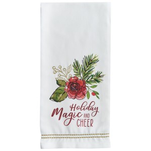 Split P Holiday Magic And Cheer Dishtowel Set of 2 - 1 of 3