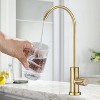KTMBDW High Arc Single Handle Kitchen Sink Faucet, Stainless Steel Modern RV Faucets, llaves para fregaderos de cocina - 2 of 4